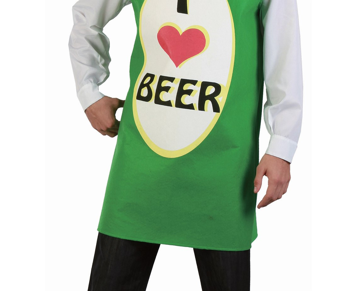 Costume for adult Beer Man (top), size 52